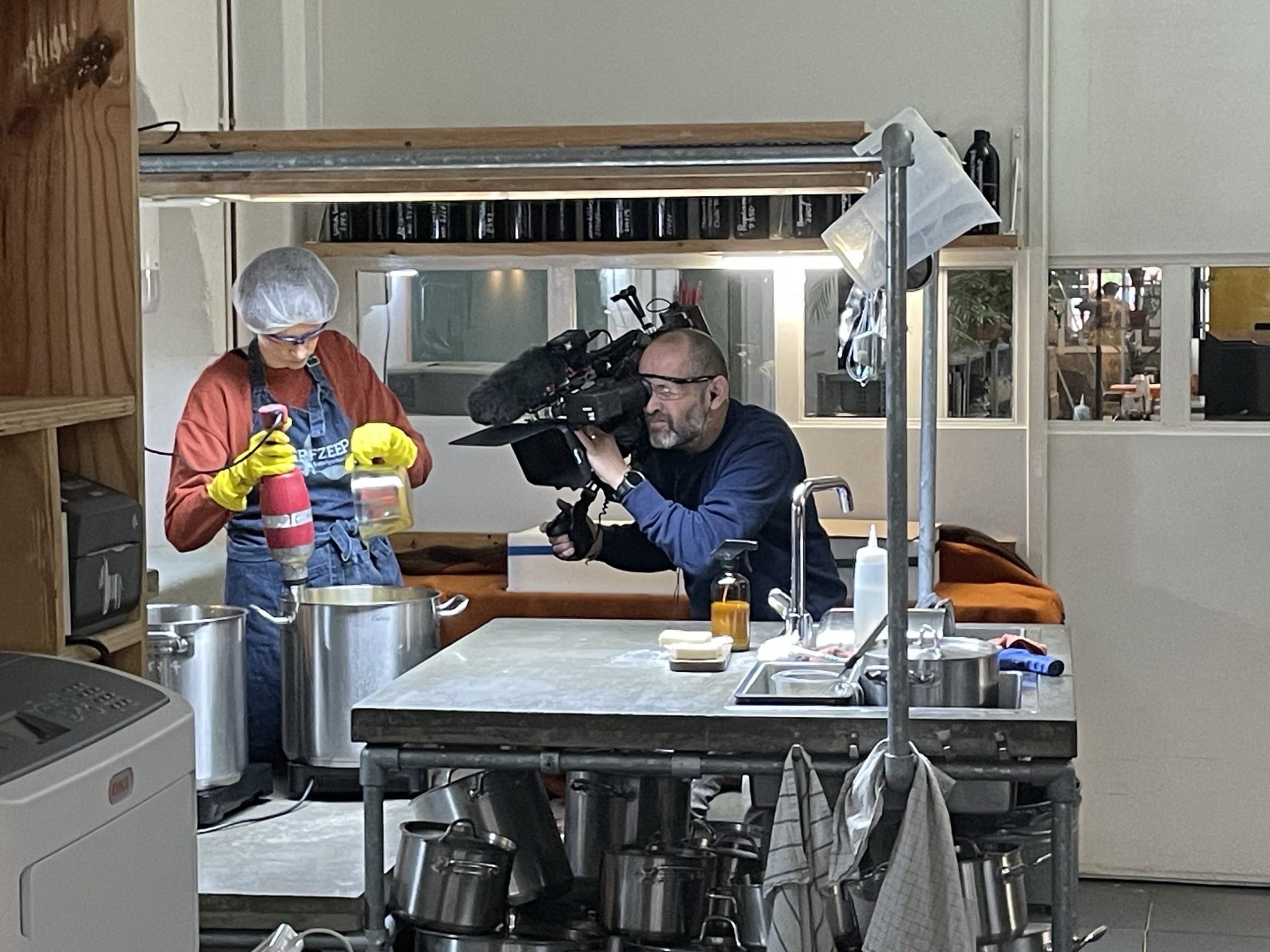 Nieuwsuur Werfzeep biologische cosmetica opname